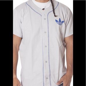 adidas button jersey